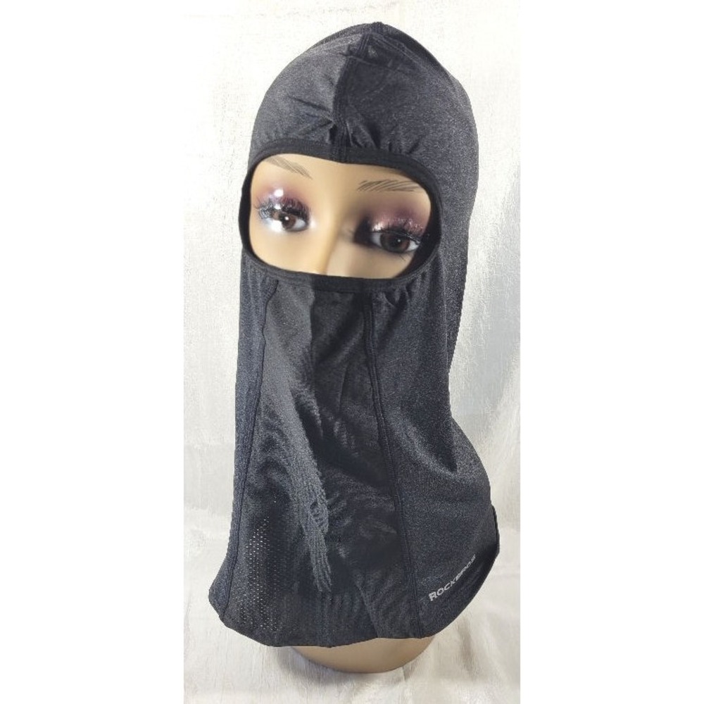 LOT: 3 RockBros Ice Silk Face Mask Cycling Skull Cap Balaclava - Black - #LF8111